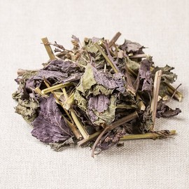 국산 자소엽(소엽) 200g 잎 차즈기 건조 건 말린 마른 한방 약초 차 달임 국내산 Korean Grown Jaso Leaf (Small Leaf) 200g Dried Herbal Tea Domestic