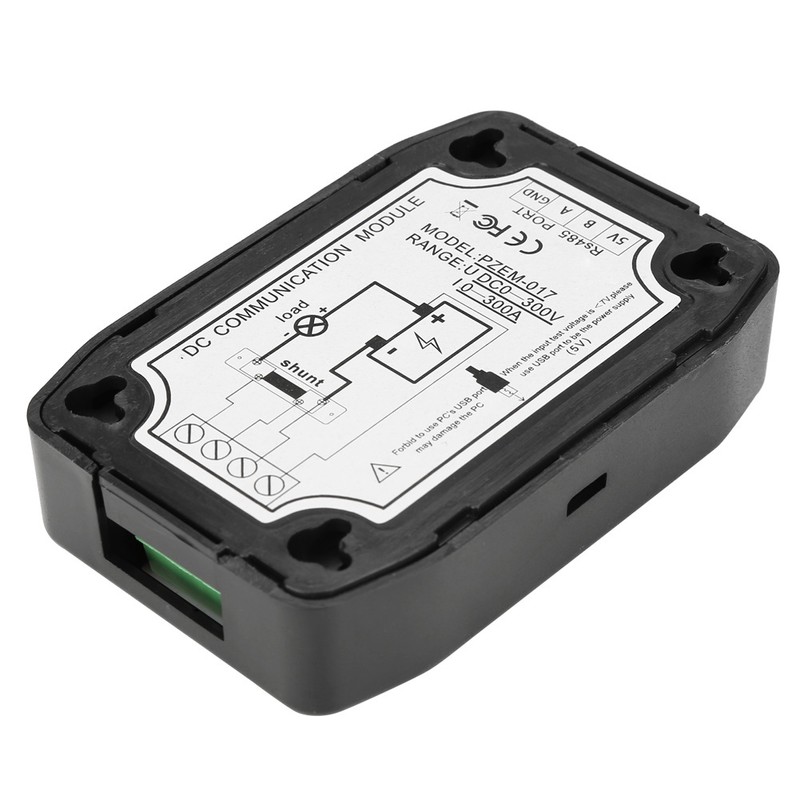 PEACEFAIR PZEM‑017 DC Voltage Current Power Energy Consumption Meter Communication