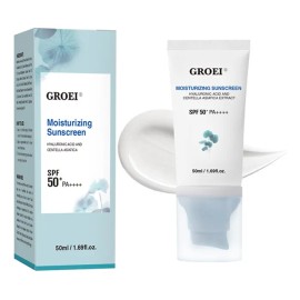 Protector Solar Bloqueador Facial En Crema Sin Colo 50fps+