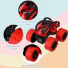 GSrenyu Monster Trucks, 4pcs Off-road Vehicles Pull Back Trucks, Inertia
