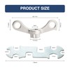 Bettinay Bike Crank Removal Tool, Multifunctional Wrench for Easy Crank