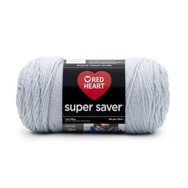 RED HEART Super Saver Yarn, Light Grey
