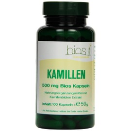 Bios Chamomile 500 mg 100 Capsules Pack of 1 x 59 g