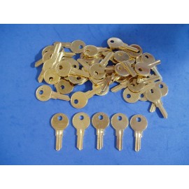 LOT OF FIFTY LOCKSMITH Y11 KEY BLANKS FITS YALE SOLID BRASS MADE IN USA
