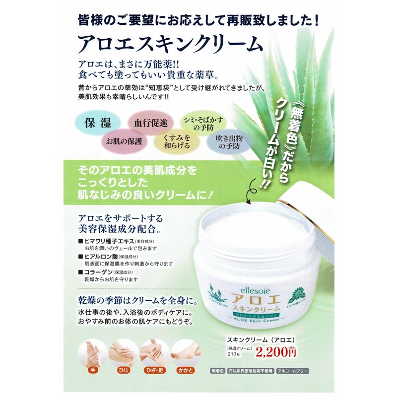 erusowa Aloe Skin Cream