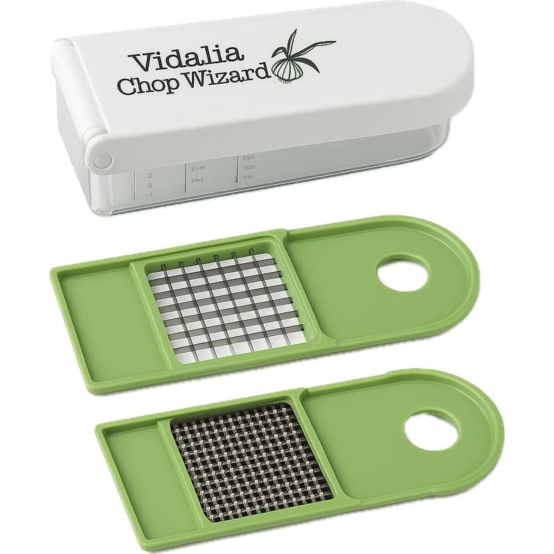 Vidalia Chop Wizard, Vegetable and Fruit Chopper with 2 Cup
