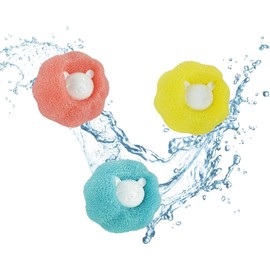 Andiker Laundry Hair Catcher, 4Pcs Reusable Lint Removal Catcher, Machine-washable Laundry Cleaning Ball, Pet Hair Remover for Pet Lovers (B)