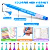 Acrylic Gel Pens, 1.0mm Fine Point Gel Paint Pens for