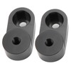Pair Mirror Riser Adjustable CNC Billet Aluminum Replacement for Polaris
