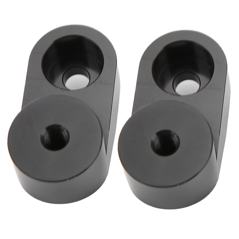 Pair Mirror Riser Adjustable CNC Billet Aluminum Replacement for Polaris