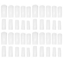 Healvian Set of 500 Nail Tips White False Nails Nail Art Stickers for Diy Manicure Parties and Special Occasions
