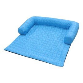 Pet Cooling Mat | Cooling Dog Pad Kennel Mat,Non-Slip Washable Cushion U Shape Pillow Pet Supplies for Kitten Puppy Indoor Outdoor Couch Crate Camping Travel