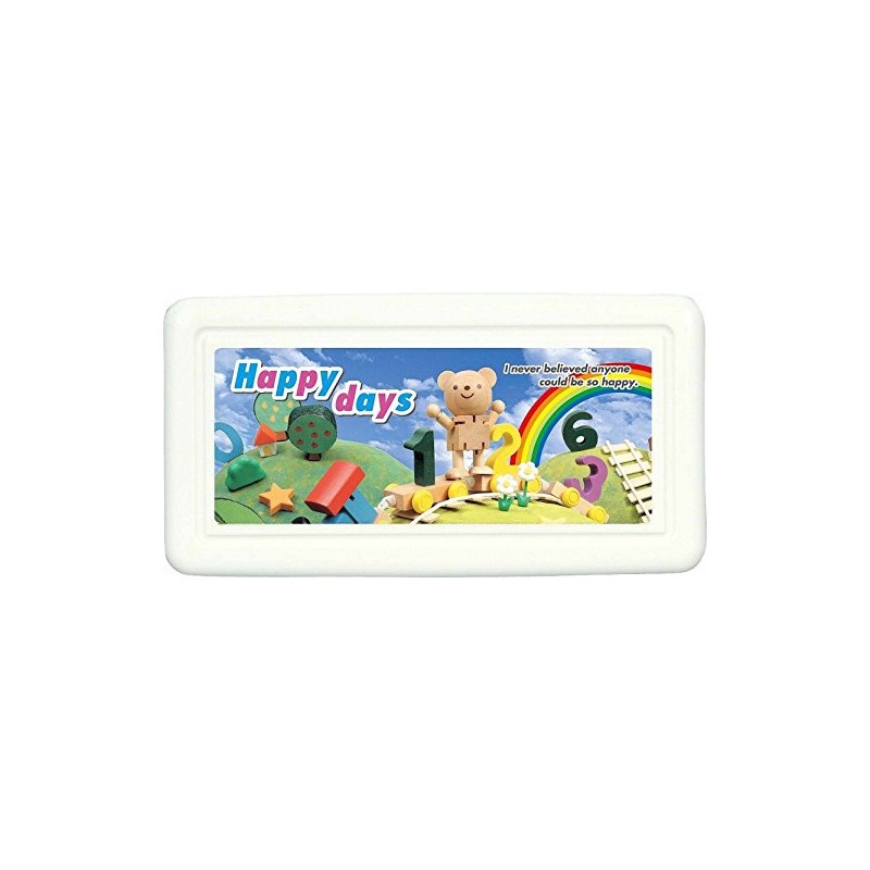 アーテック ねんどケース HappyDays 20×11×5.5cm (粘土ベラ・名前シール付き) 3020
