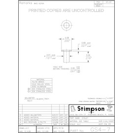 Stimpson GS47B1000 Brass Eyelets Reliable, Durable, Heavy-Duty GS 4-7 (1,000 Pieces)