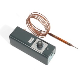 LEAPTREND W1609-101 Thermostat Temperature Controller Refrigeration Remote Bulb TH-1609, from -30 Degrees F to 90 Degrees F (-34 Degrees C to 32 Degrees C), 5 Ft Capillary