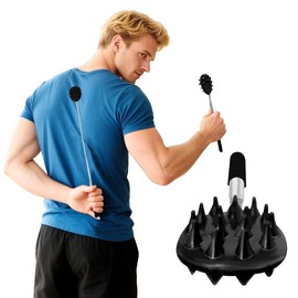 OHOO Telescoping Back Scratcher for Men Women Long Stick Double Side Extendable Portable Itch Reliever
