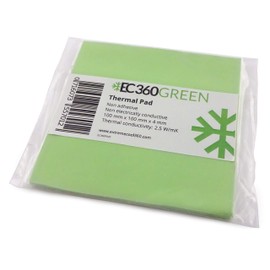 [360 Green] 4 mm Heat Conduction Pad 100 x 100 mm/2.5 W/mk