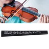 4/4 Violin Fingerboard Ebony Wood Fretboard Violin Finger Plate Replacement