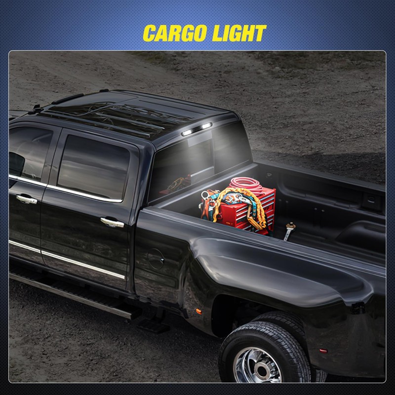 Nilight Third Brake Light High Mount 3rd Stop Reverse Cargo
