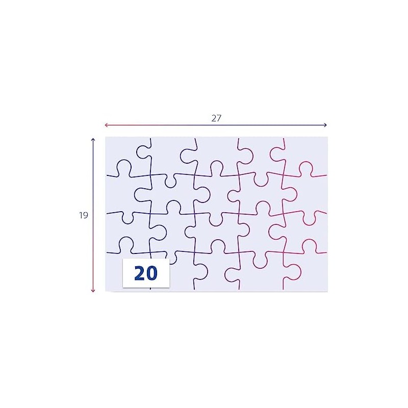 Clementoni 24794 - Rompecabezas de 2 x 20 Piezas Supercolor