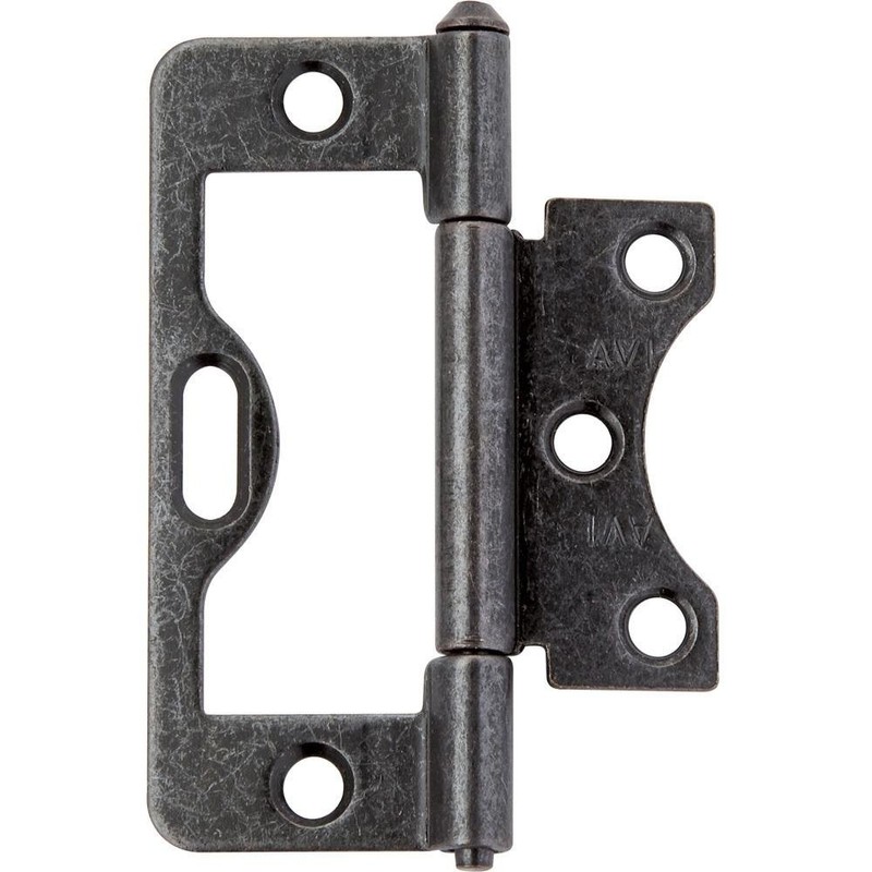 3" Non-Mortise Butt Hinges - Satin Nickel