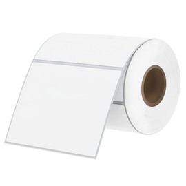 FATICO 4" X 3" Direct Thermal Labels Self-Adhesive Thermal Shipping Labels Compatible with Thermal Label Printers