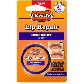 O'Keeffe's Lip Repair SPF15 Lip Balm 4.2g & Lip Repair Overnight 7g (Twin Pack)