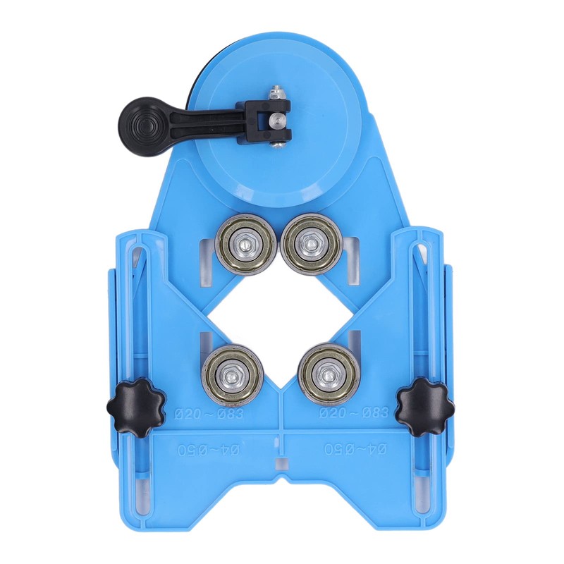 EIMSOAH Blue Drill Bit Hole Saw Guide Jig, Tile Hole