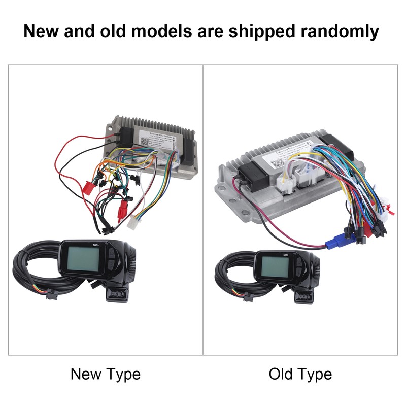 36/48V 1000W Electric Tricycles 3‑mode Sinusoid Brushless Controller Instrument LCD