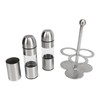 Stainless Steel Seasoning Bottle Multipurpose Food Grade Refillable Rustproof Salt