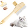 Pet Hair Removal Comb Flea Comb, 2025 New Cat Grooming