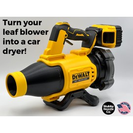 Stubby Nozzle Co. STUBBY Car Drying Nozzle for DEWALT Leaf Blowers - 20V MAX XR (DCBL722B)