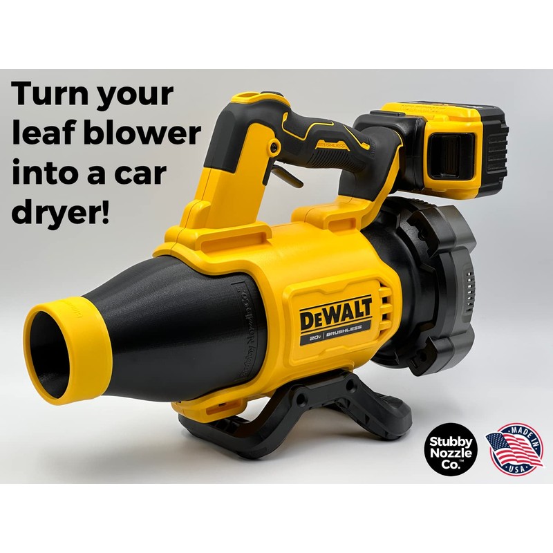 Stubby Nozzle Co. STUBBY Car Drying Nozzle for DEWALT Leaf
