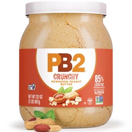 PB2 Crunchy Powdered Peanut Butter - Peanut Butter Powder with Small Crunchy Peanut Pieces