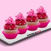 Sprinkle Deco Valentine Red, White & Pink Heart Shapes Edible