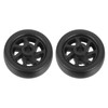 sourcing map 2Pcs 43 mm x 20 mm Luggage Wheel