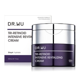 DR.WU Triretinoids 0.8% Intensive Revitalizing Retinol Beauty Cream, Retinal, Night Care, Moisturizing, Drying, Spots, Pore Care, Skin Refreshing (30 ml)