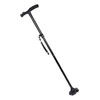 Aluminium Alloy Crutch LED Light Shock Absorption Quad Foot T