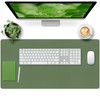 Bloss Green Desk Mat, Desk Matt for Desktop, Large Leather