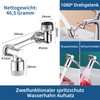 PiPiCat PPC-WHAF 1080° Rotating Water Saving Tap Attachment Multifunction Nozzle