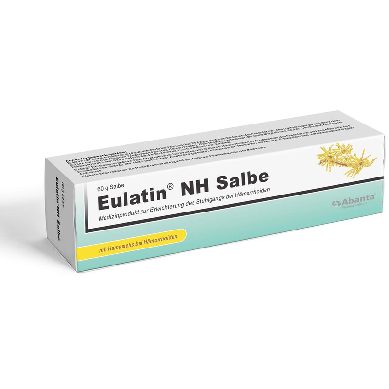 Eulatin NH Salbe zur Erleichterung des Stuhlgangs bei Hämorrhoiden, 60