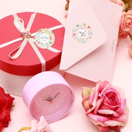 Stickers Stickers Thank You Thank You 2000 Pieces Round Cute Thank You Sticker Gift Packaging Sticker Gift Business Mother's Day Wedding Birthday Anniversary Thanksgiving Day