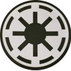Super6props Galactic Republic sticker Waterproof and UV resistant PVC sticker