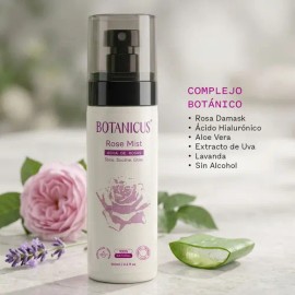 Botanicus Agua De Rosas Tónico Facial Con Ácido Hialurónico
