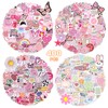 Pack of 400 Preppy Stickers, Pink Cute Aesthetic Stickers for