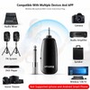Bietrun Wireless Microphone Headset, UHF Wireless Headset Mic System, 160ft