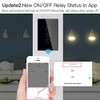 MoesGo Interruptor inteligente 2ª generación WiFi RF433 Smart Touch Wall