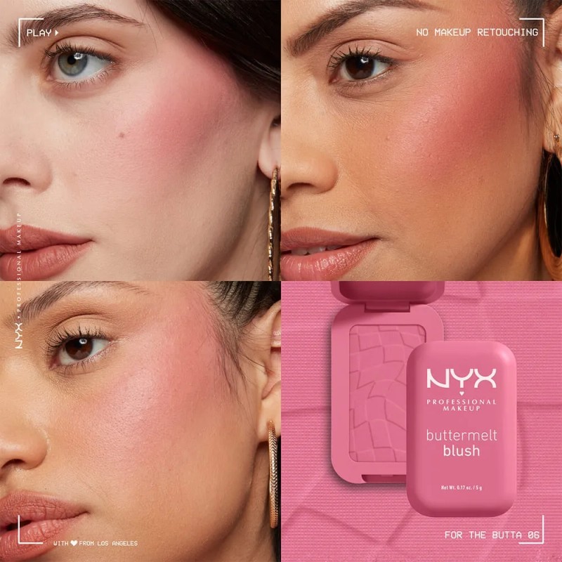 NYX PMU Buttermelt Blush Rubor 5g