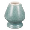 sourcing map Ceramic Chasen Stand 70mm Matcha Whisk Holder Teas