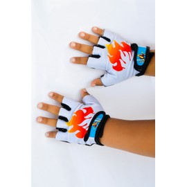 Monkey Bar Gloves with Grip Control for 9, 10, 11, Years Old Children Parkour Gloves Kids Bike Gloves